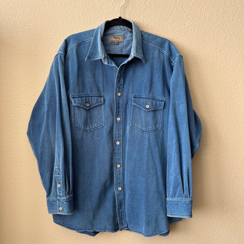Vintage denim shirt